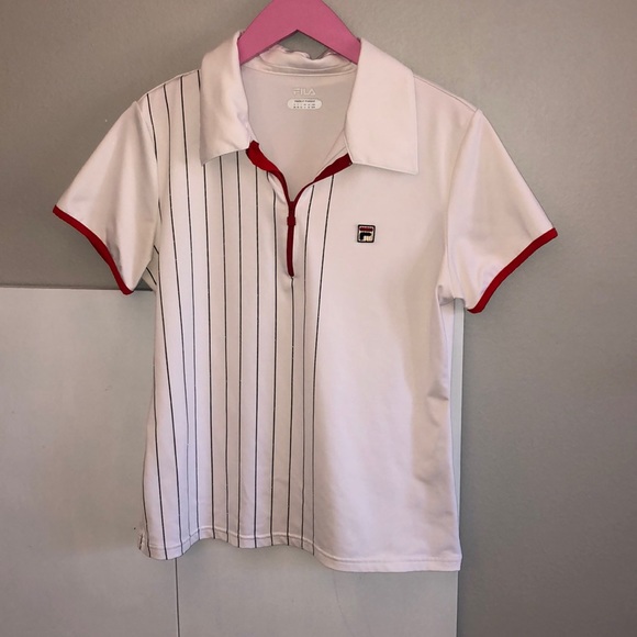 White sport polo medium - Picture 1 of 2